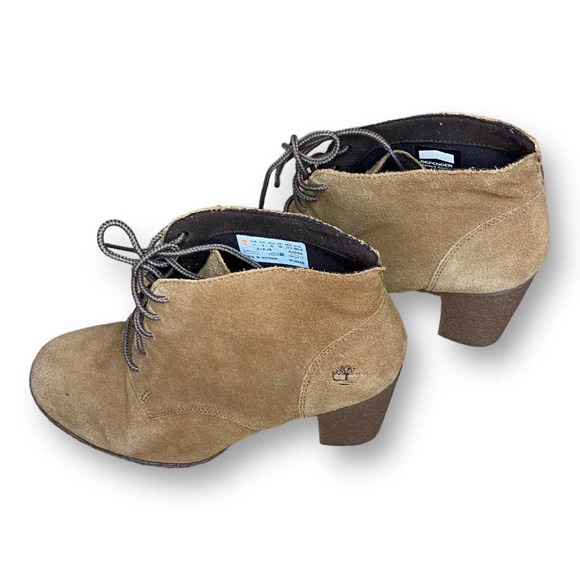 Timberland Womens Tillston Chukka Water Resistant Rust Suede ankle Boot - Picture 8 of 9